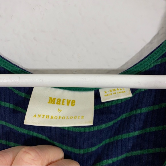 Anthropologie Maeve Flores Striped Dress - Picture 12 of 14